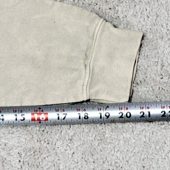 Nordstrom Picasso Sweatshirt Men Medium Beige Crewneck Art Graphic Pullover - Picture 10 of 10